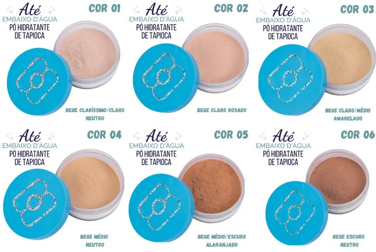 Polvo hidratante de tapioca - María Margarida